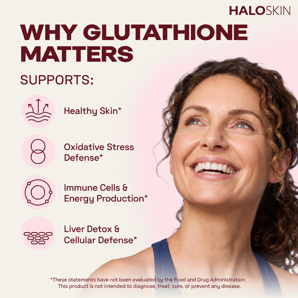 HaloSkin Liposomal Glutathione - why glutathione matters