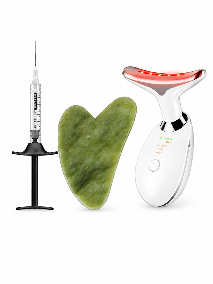 Single-Modality Microcurrent (NuFace / Foreo) & Gua Sha